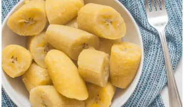 Boiled Plantain Plain