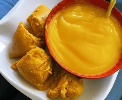 Custard and Moi-moi