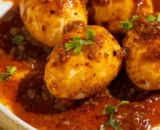 Peppered Sauce and boiled egg