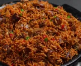 Smoky Asun Jollof Rice  - KikiFoodies